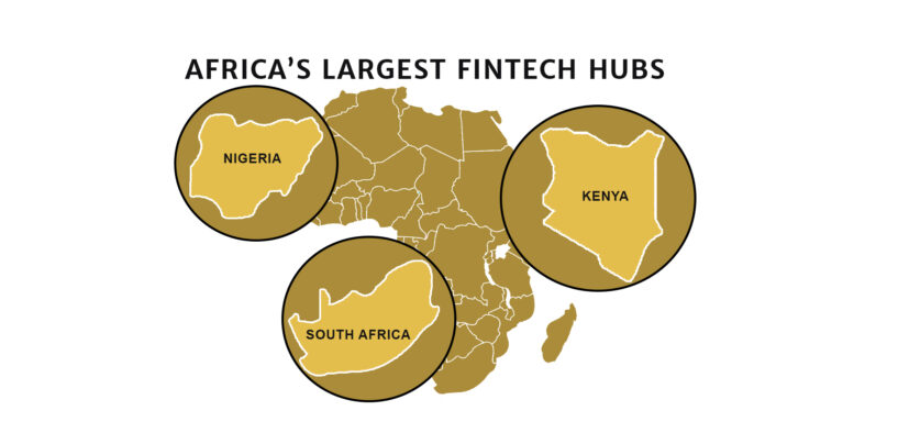 South Africa, Nigeria and Kenya: Africa’s Largest Fintech Hubs